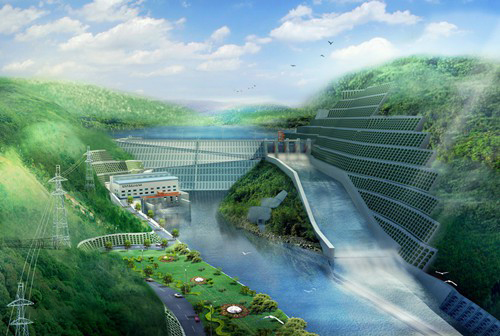 万州老挝南塔河1号水电站项目